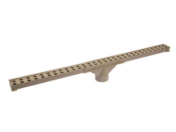 Kit rejilla p/ desague 1.30m con grill superior beige