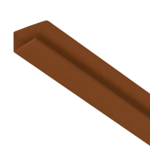 Arremate simple color madera de 6m