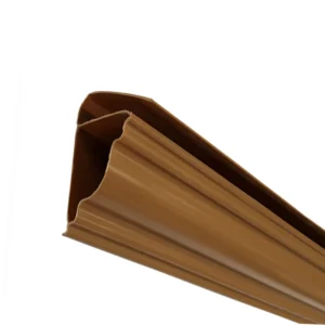 Moldura "U" Color madera de 6m