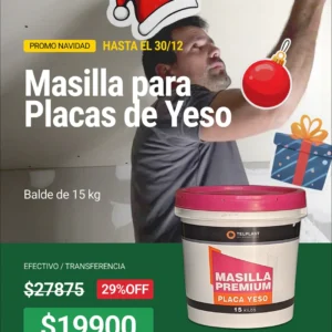 Masilla p/ Yeso x 15 kg