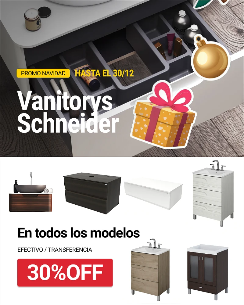 Vanitory Colgante Uniq Oliva 60 cm 1 cajon