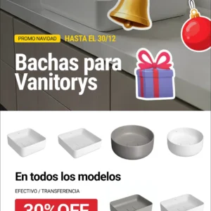 Bacha Deca Slime L.11030.17 Cuadrada 30cm Blanca