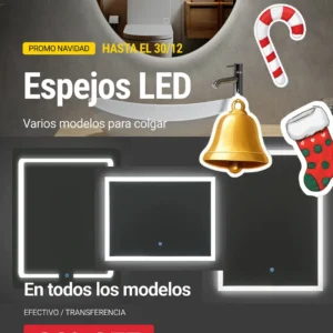 Espejo LED K202 60x80 cm