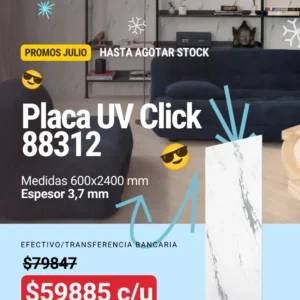 Placa UV Click 88312 600x2400mm