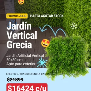Jardín Artificial Grecia 50x50cm