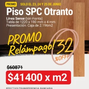 Piso Vinílico Sense Nogal Otranto