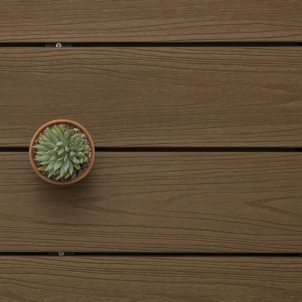 Deck Co Extruded Dual Color G04 Teak y G07 Charcoal x unidad - Imagen 8