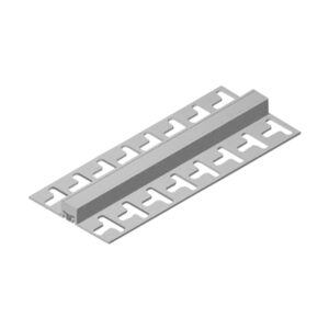Junta de dilatación de PVC p/ Cerámicas de 8mm x 2,70m Gris TEC 191