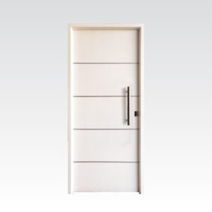 Puerta Chapa mod 340 Gold 0.80 Izq Blanca