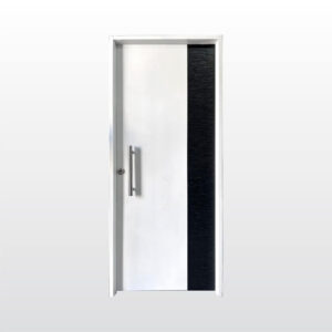 Puerta Chapa mod 410 Silver 0.80 Der Blanca
