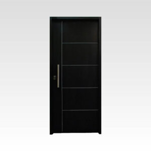 Puerta Chapa mod 370 Gold 0.80 Der Negra