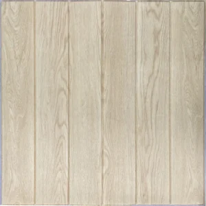Placa 3D Madera Haya Autoadhesiva 70×70 cm