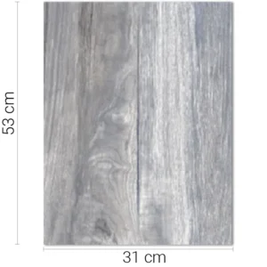 Piso Cerámica Castor Gris 1ra 31x53 cm