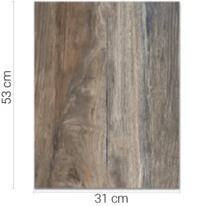 Piso Cerámica Castor Marrón 1ra 31x53 cm