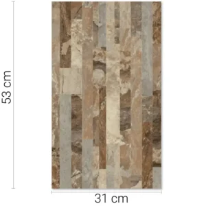 Cerámica Muro Piedra Brick 1ra 31x53 cm