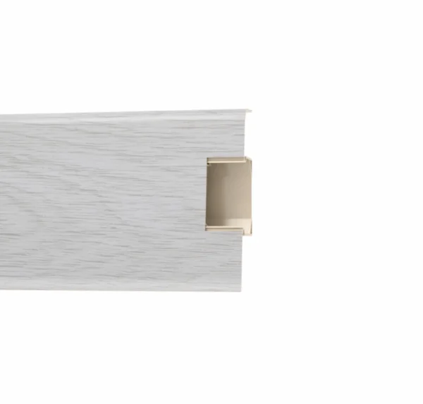 Zócalo pasacable Nº 25 Snow Ash x 2.50 mts