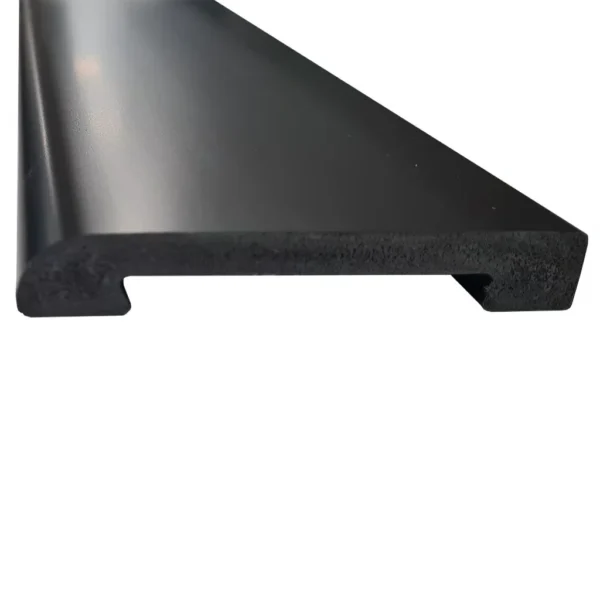 Zócalo resistente al agua Top Round Negro Azabache 100 x 2.40 mts - Imagen 5