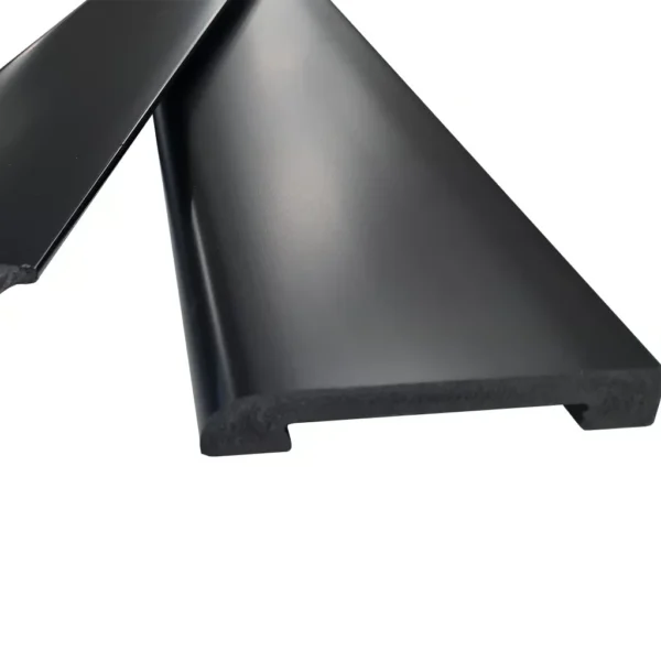 Zócalo resistente al agua Top Round Negro Azabache 100 x 2.40 mts - Imagen 4