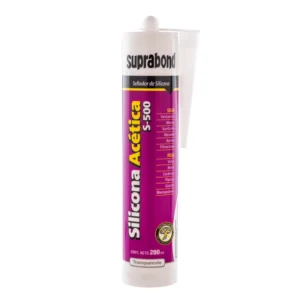 Silicona Acética S-500 280ml Suprabond transparente