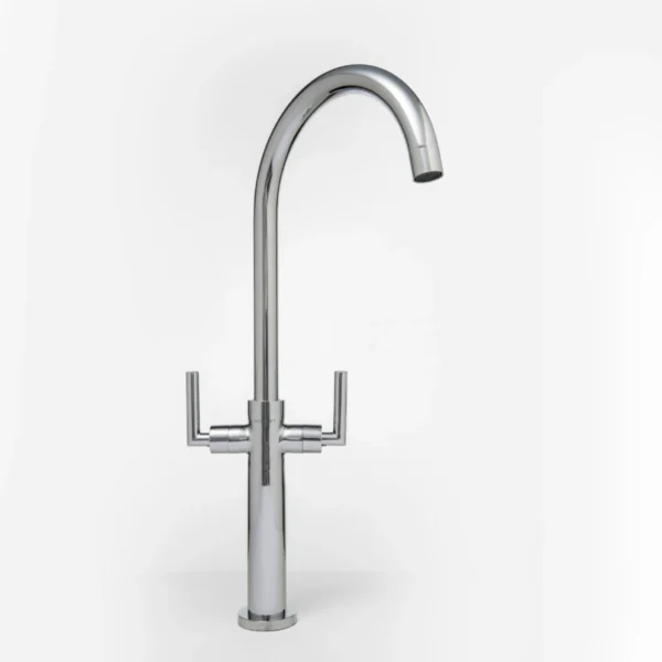 Grifería doble comando linea Brooklyn cromada M7175