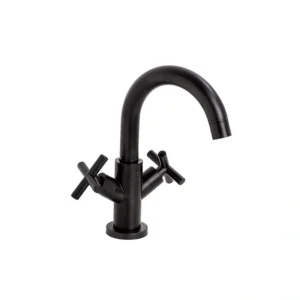 Grifería doble comando linea Boston negra M7919