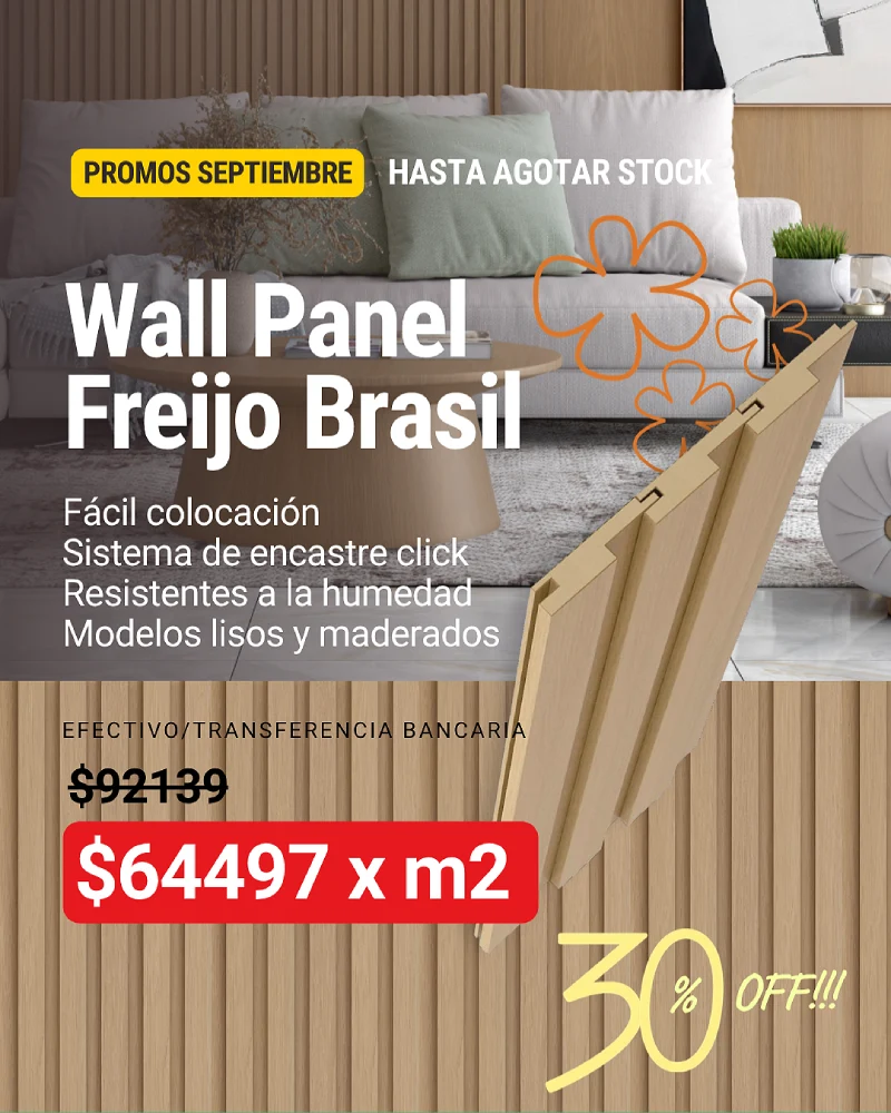 Wall Panel MDF RH Freijo Brasil