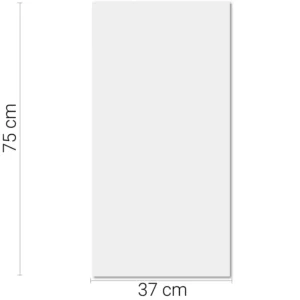 Porcelánico White Pulido Lux 37 x 75 cm RC x m2