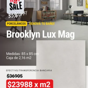 Brooklyn Lux Mag 85x85cm
