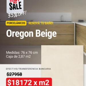 Oregon Beige 76x76cm