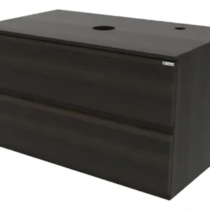 Vanitory Colgante Zetta Oliva 100cm 2 cajones