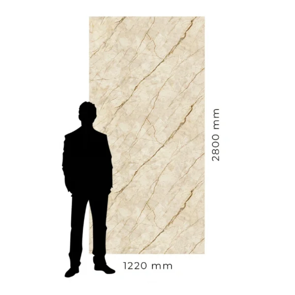 Placa UV Crema Valencia de 1.22 x 2.80 m - Imagen 4
