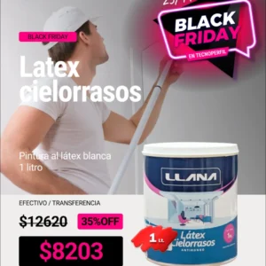 Latex Cielorrasos Blanco x 1 litro