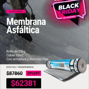 Membrana Asfáltica 35 kg Tecnoflex