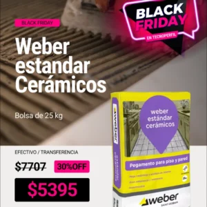 Pegamento Weber estandar cerámicos x 25kg