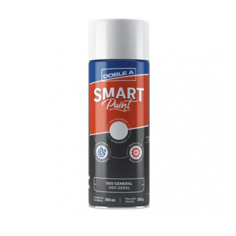 Pintura Aerosol Smart Paint AA 350 ml Blanco Brillante