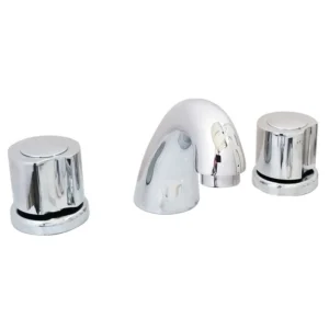 Grifería doble comando linea Domo Pico de caño 21010