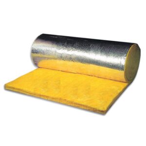 Lana de vidrio c/ aluminio liso 50mm