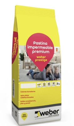 Pastina Weber Prestige x 2kg Blanco Nieve