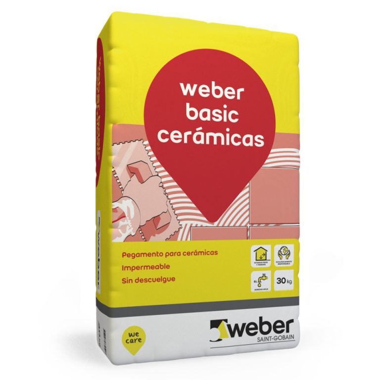 Pegamento Impermeable con Ceresita Weber 30 kg
