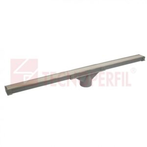 Rejilla desagüe lineal acero inox. liso de 80 cm