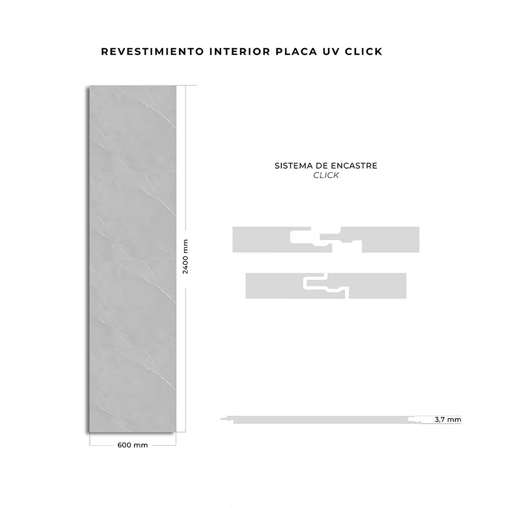 Placa UV Click 88318 600x2400mm - Imagen 4