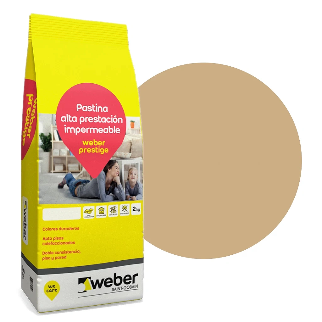 Pastina Weber Prestige x 2kg Champagne - Imagen 2