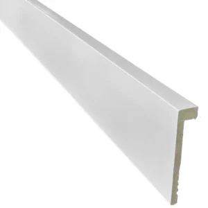 Zócalo Resistente al Agua Cover Blanco 100 x 22mm x 2400mm