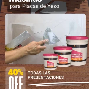 Promo de Masilla p/ Yeso Finish Premium