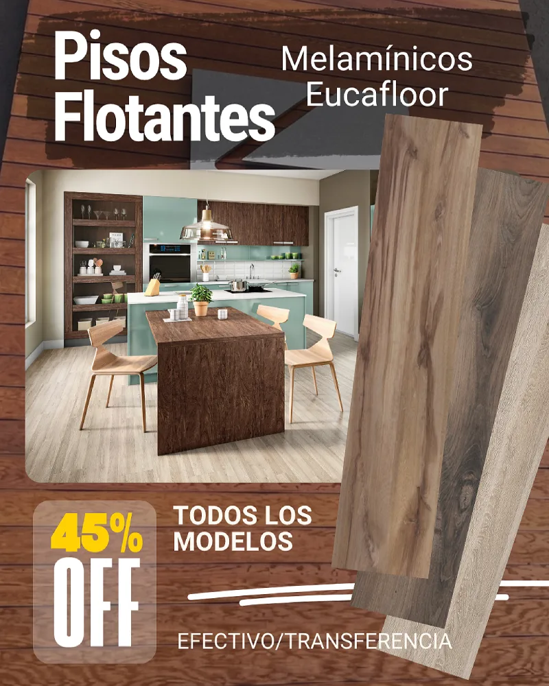 Pisos Flotantes Eucafloor todos los modelos