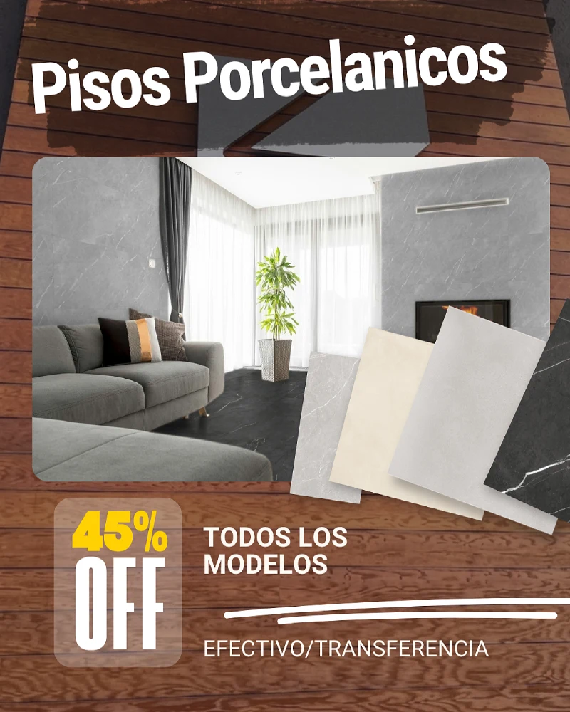 Pisos Porcelánicos en promoción