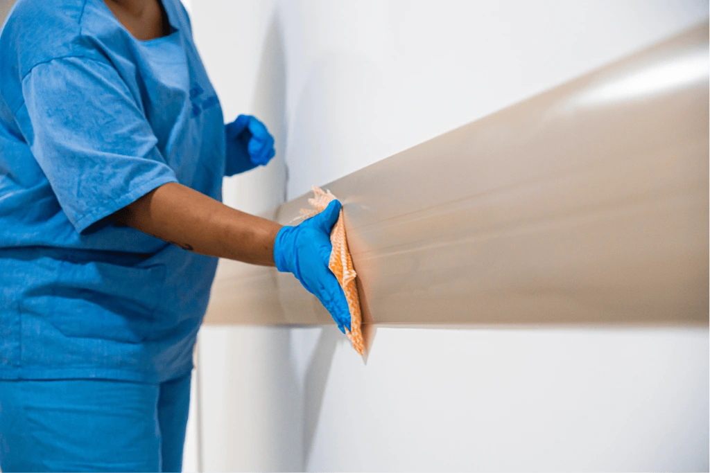 CONJUNTO PROTECTOR DE PARED TEC 198 N2 x 4ml (Guardacamillas) - Imagen 3