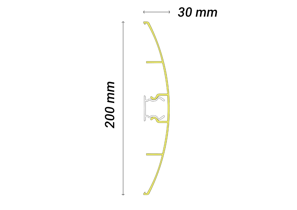 CONJUNTO PROTECTOR DE PARED TEC 198 N2 x 4ml (Guardacamillas) - Imagen 10