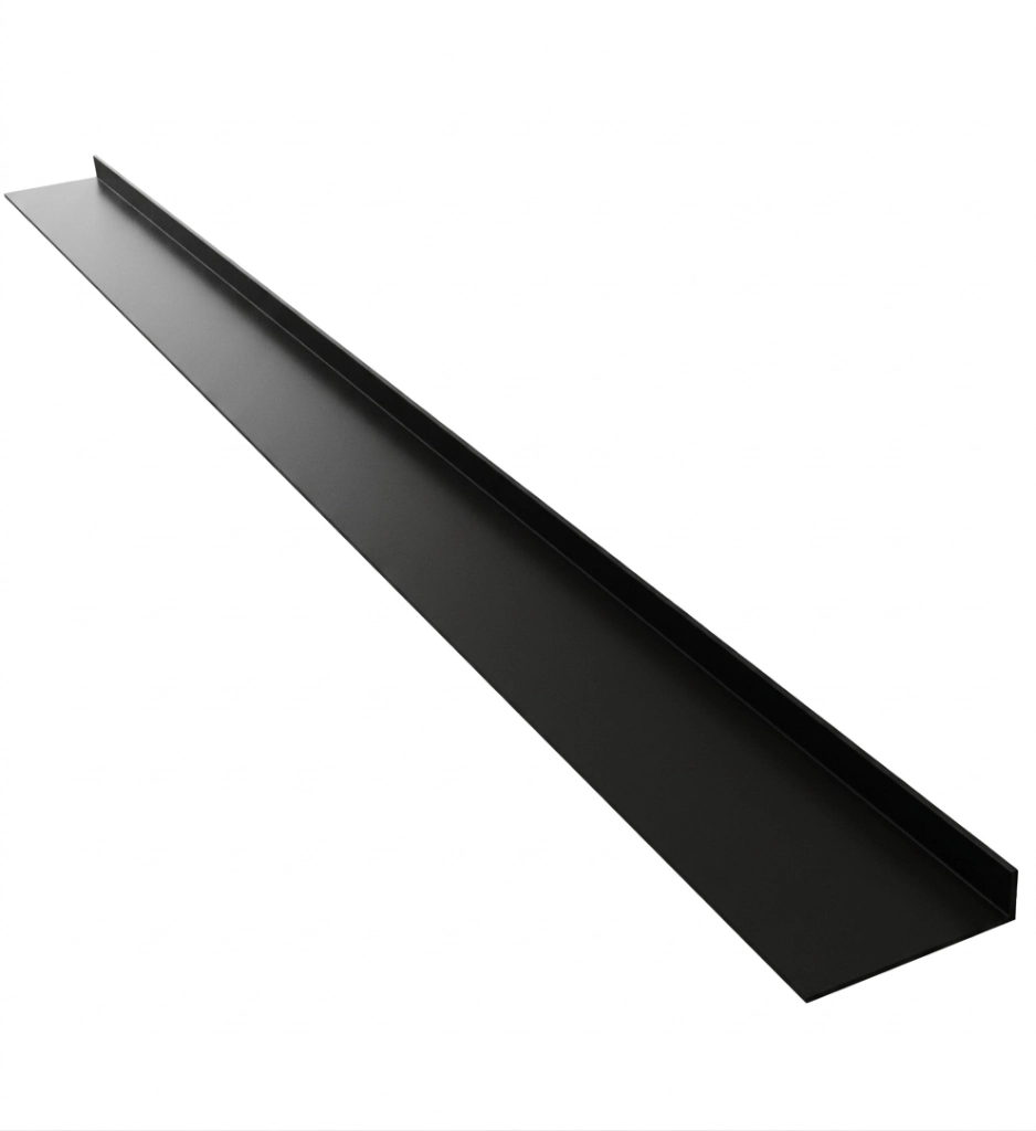 Perfil L de PVC TEC 474 40x10x1mm de 2,7mts Negro