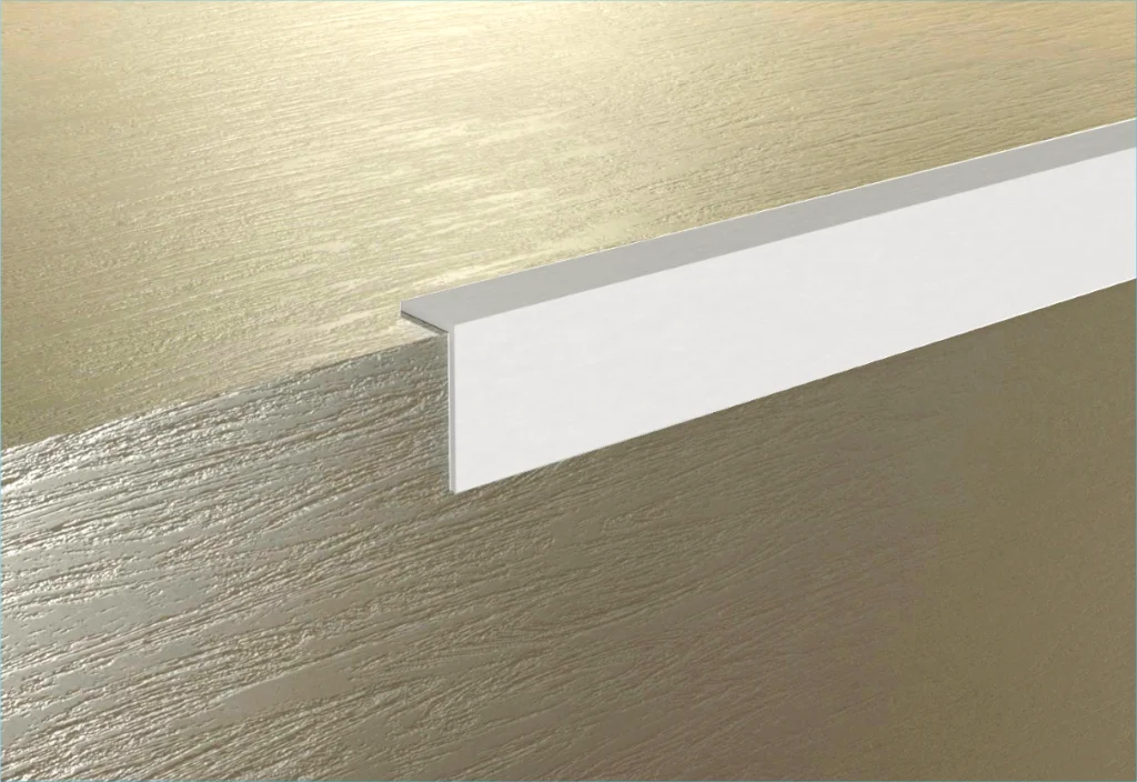 Perfil L de PVC TEC 473 20x10x1mm de 2,7mts Blanco - Imagen 3
